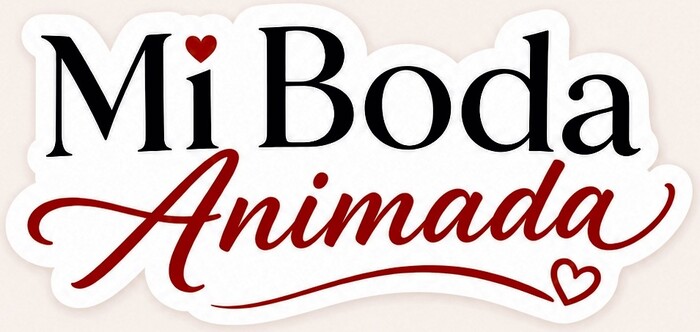 Logo de Mi Boda Animada